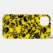 Patroon voor schedel en dwarsbeenderen Case-Mate iPhone case (Achterkant (horizontaal))