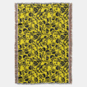 Patroon voor schedel en dwarsbeenderen deken (Voorkant Verticaal)