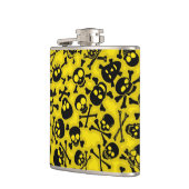 Patroon voor schedel en dwarsbeenderen heupfles (Links)