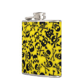 Patroon voor schedel en dwarsbeenderen heupfles (Links)