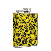 Patroon voor schedel en dwarsbeenderen heupfles (Rechts)