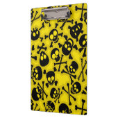 Patroon voor schedel en dwarsbeenderen klembord (Links)