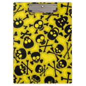 Patroon voor schedel en dwarsbeenderen klembord (Voorkant)