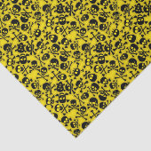 Patroon voor schedel en dwarsbeenderen tissuepapier (Detail)