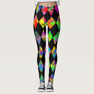 Patroon voor schilderspier Diamond Leggings