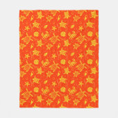 Patroon voor schildpadden fleece deken (Voorkant)