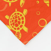 Patroon voor schildpadden fleece deken (Hoek)