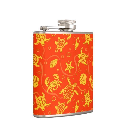 Patroon voor schildpadden heupfles (Rechts)