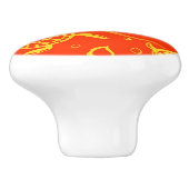 Patroon voor schildpadden keramische knop (Zijkant)