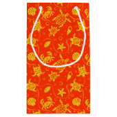 Patroon voor schildpadden klein cadeauzakje (Achterkant)