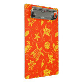 Patroon voor schildpadden mini klembord (Schuin)