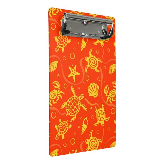 Patroon voor schildpadden mini klembord (Schuin)