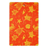 Patroon voor schildpadden mini klembord (Achterkant)