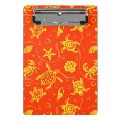 Patroon voor schildpadden mini klembord (Voorkant)