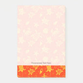 Patroon voor schildpadden post-it® notes (Voorkant)