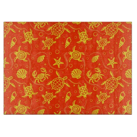 Patroon voor schildpadden snijplank (Voorkant)