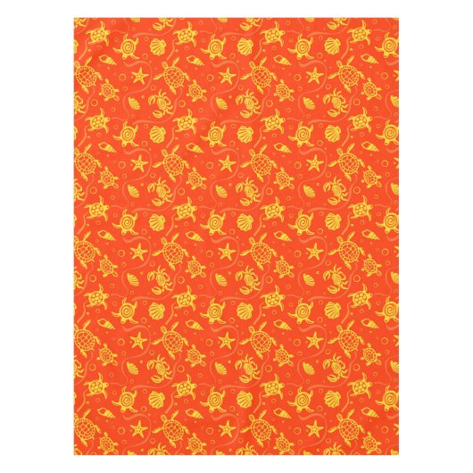 Patroon voor schildpadden tafelkleed (Voorkant)