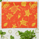 Patroon voor schildpadden theedoek (Gevouwen)