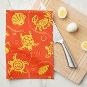 Patroon voor schildpadden theedoek (Quarter Fold)