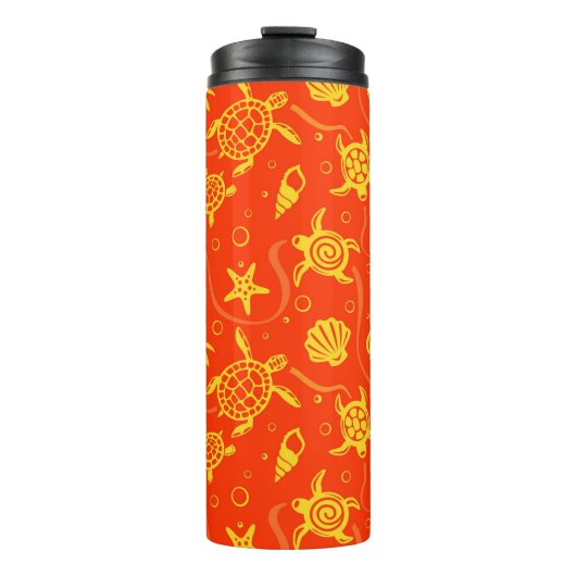 Patroon voor schildpadden thermosbeker (Voorkant)
