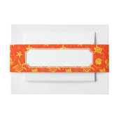 Patroon voor schildpadden uitnodigingen wikkel (Voorkant Voorbeeld)