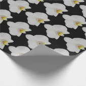 Patroon voor sierbloemen en bloesem cadeaupapier (Hoek)