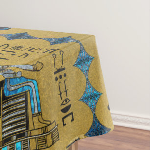 Patroon voor siersymbolen in Egypte Tafelkleed