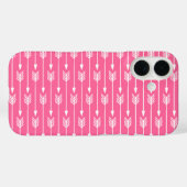 Patroon voor snelroze pijlen Case-Mate iPhone case (Achterkant (horizontaal))
