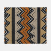 Patroon voor stammenoorten fleece deken (Voorkant (Horizontaal))