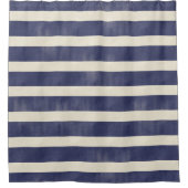 Patroon voor storende blauw tapes douchegordijn (Voorkant)