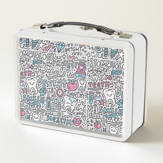 Patroon voor tandheelkundige Cartoon (Achterkant)