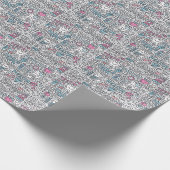 Patroon voor tandheelkundige Cartoon Cadeaupapier (Hoek)