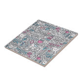 Patroon voor tandheelkundige Cartoon Tegeltje (Zijkant)