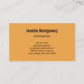 Patroon voor Thanksgiving Turkije en Scarecrow Visitekaartje (Achterkant)