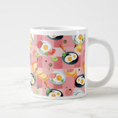 Patroon voor tomaten en gedroogde eieren grote koffiekop (Rechts)