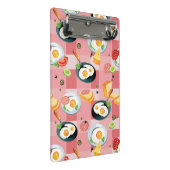 Patroon voor tomaten en gedroogde eieren mini klembord (Schuin)