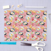 Patroon voor tomaten en gedroogde eieren tissuepapier (Craft)