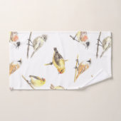 Patroon voor trekvogels bad handdoek (Handdoek)