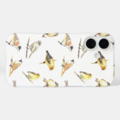 Patroon voor trekvogels Case-Mate iPhone case (Achterkant (horizontaal))