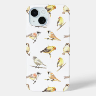 Patroon voor trekvogels iPhone 15 case