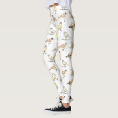 Patroon voor trekvogels leggings (Links)