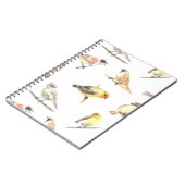 Patroon voor trekvogels notitieboek (Linkerzijde)