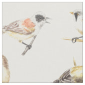 Patroon voor trekvogels stof (Close Up)