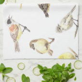 Patroon voor trekvogels theedoek (Gevouwen)