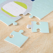 Patroon voor verse wasdag legpuzzel (Zijkant)