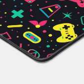 Patroon voor videogamecontrollers bureaumat (Hoek)