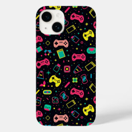Patroon voor videogamecontrollers Case-Mate iPhone 14 hoesje