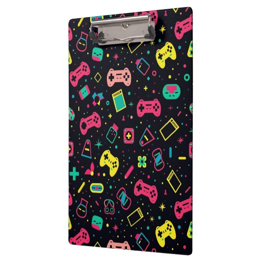 Patroon voor videogamecontrollers klembord (Links)