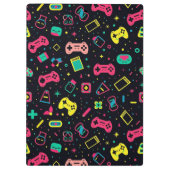 Patroon voor videogamecontrollers klembord (Achterkant)