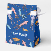 Patroon voor vierkante Cartoons Bedankdoosjes (Achterkant)